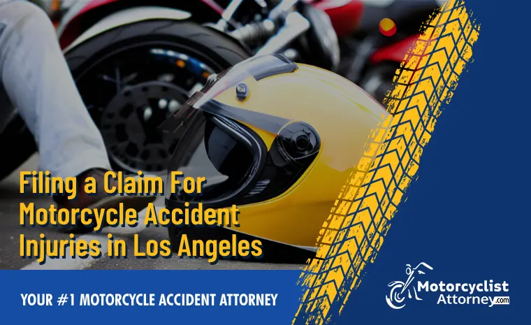 file a claim for motorcycle accident injuries