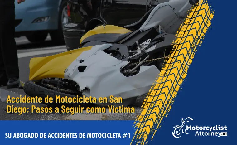 accidente de motocicleta en San Diego