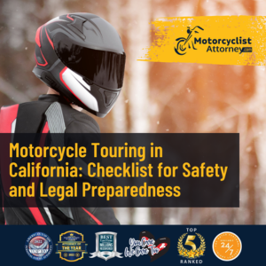 motorcycle touring in california