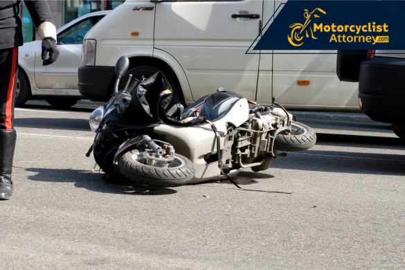 accidente de motocicleta en Willow Street