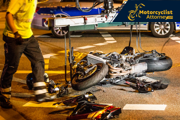 motorcycle collision in venice