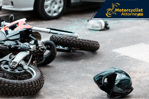 accidente de motocicleta en Canoga Park