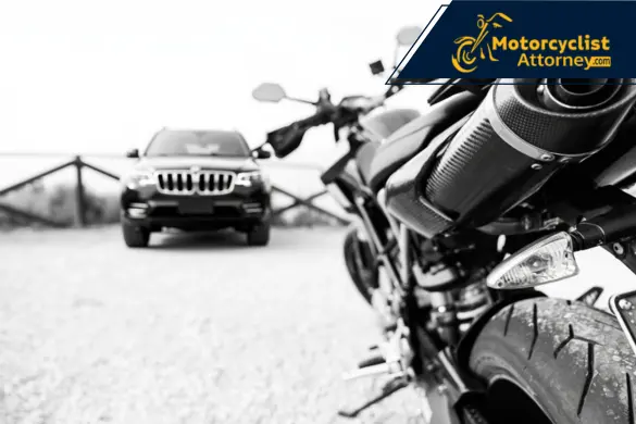 motorcycle crash with an SUV