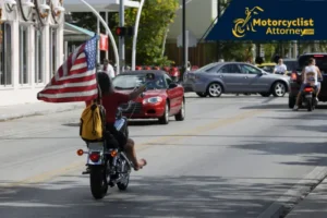 motorcycle collision on Sierra Way